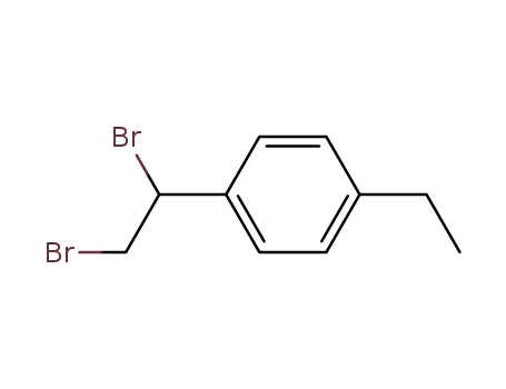 Benzene, 1-(1,2-dibromoethyl)-4-ethyl-