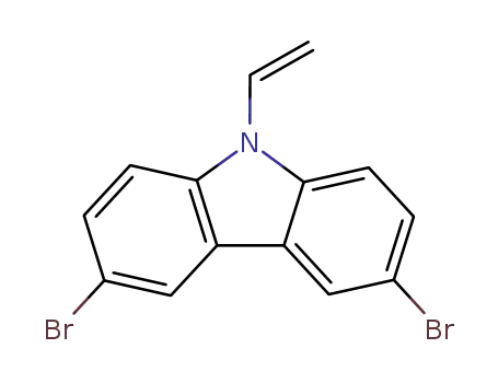 Molecular Structure of 1214-16-0 (3,6-DIBROMO-9-VINYLCARBAZOLE)