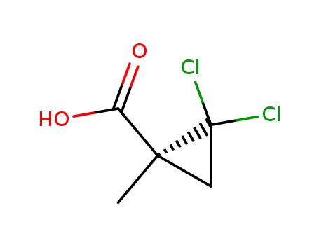 (1S)-2,2-dichloro-1-methylcyclopropanecarboxylic acid