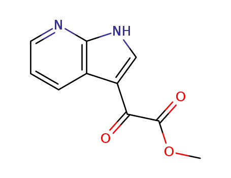 Molecular Structure of 357263-49-1 (METHYL 7-AZAINDOLE-3-GLYOXYLATE)