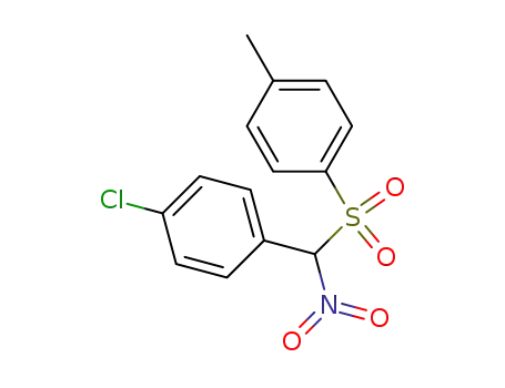 Molecular Structure of 51351-88-3 (Benzene, 1-chloro-4-[[(4-methylphenyl)sulfonyl]nitromethyl]-)