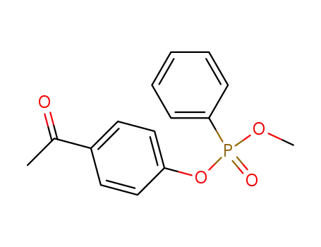 Phosphonic acid, phenyl-, 4-acetylphenyl methyl ester
