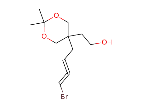 1,3-Dioxane-5-ethanol, 5-(4-bromo-2,3-butadienyl)-2,2-dimethyl-