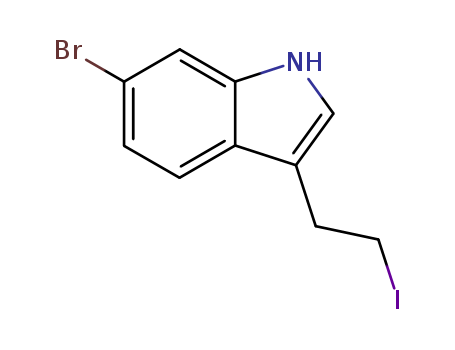 1H-INDOLE,6-BROMO-3-(2-IODOETHYL)-