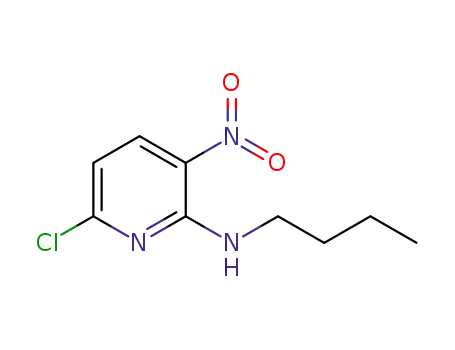 Molecular Structure of 1094235-54-7 (6-chloro-N-butyl-3-nitropyridin-2-amine)
