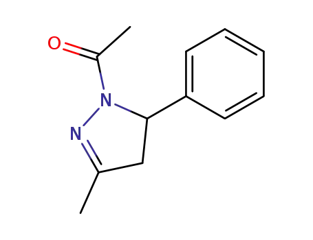 1-acetyl-3-methyl-5-phenyl-4,5-dihydro-1H-pyrazole
