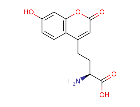 H-(7-하이드록시쿠마린-4-일)-에틸-Gly-OH, H-(UMbellifer-4-yl)-에틸-Gly-OH