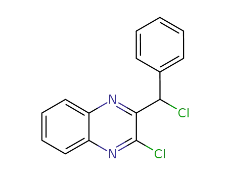 2-chloro-3-(1′-chlorobenzyl)quinoxaline