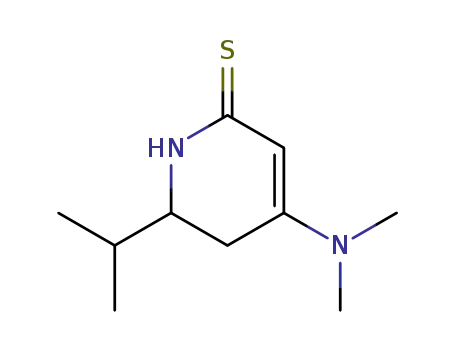 (6RS)-(±)-4-(dimethylamino)-6-(propan-2-yl)-5,6-dihydropyridine-2(1H)-thione