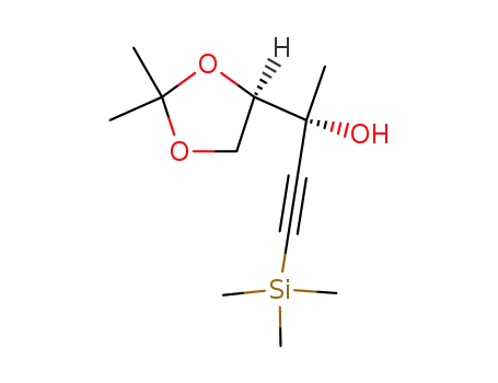 (2R)-2-[(1R)-3,3-dimethyl(2,4-dioxolanyl)]-4-trimethylsilylbut-3-yn-2-ol
