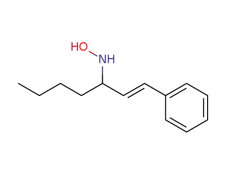 N-[1-(trans-styryl)pentyl]hydroxylamine