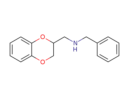 Molecular Structure of 2164-42-3 (BENZYL-(2,3-DIHYDRO-BENZO[1,4]DIOXIN-2-YLMETHYL)-AMINE)