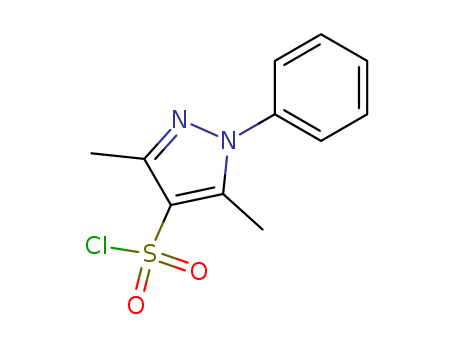 1H-Pyrazole-4-sulfonylchloride, 3,5-dimethyl-1-phenyl-