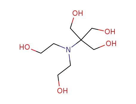 Molecular Structure of 6976-37-0 (2,2-Bis(hydroxymethyl)-2,2',2''-nitrilotriethanol)