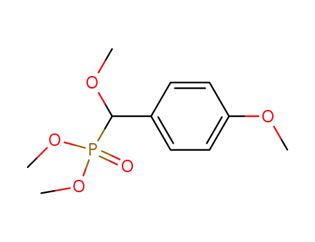 dimethyl <methoxy(4-methoxyphenyl)methyl>phosphonate