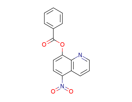 8-Quinolinol, 5-nitro-, benzoate (ester)