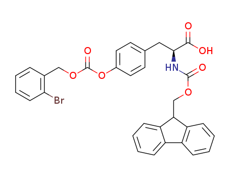 N-Fmoc-O-(2-bromobenzyloxycarbonyl)-L-tyrosine                                                                                                                                                          