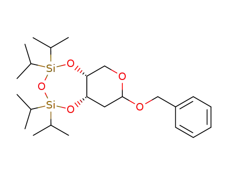 (4aS,9aR)-3-Benzyloxy-6,6,8,8-tetraisopropyl-tetrahydro-2,5,7,9-tetraoxa-6,8-disila-benzocycloheptene