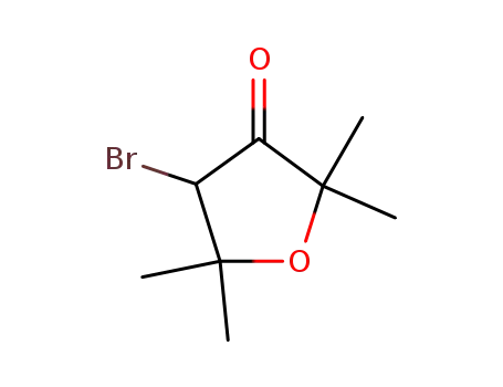 2,2,5,5-tetramethyl-4-bromotetrahydrofuran-3-one