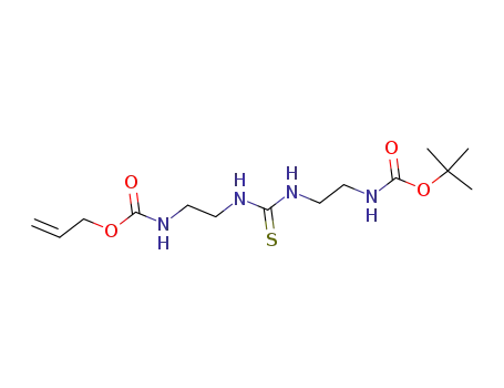{2-[3-(2-allyloxycarbonylaminoethyl)thioureido]ethyl}carbamic acid tert-butyl ester