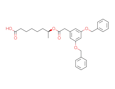 (7S)-7-{2-[3,5-bis(benzyloxy)phenyl]acetoxy}octanoic acid