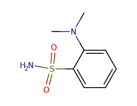 벤젠 술폰 아미드, o- 디메틸 아미노-(6CI)