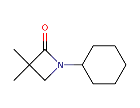 2-Azetidinone, 1-cyclohexyl-3,3-dimethyl-