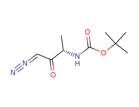 N-알파-t-부틸옥시카르보닐-L-알라닌일-디아조메탄, (3S)-3-Boc-아미노-1-디아조-2-부타논