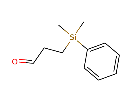 Propanal, 3-(dimethylphenylsilyl)-