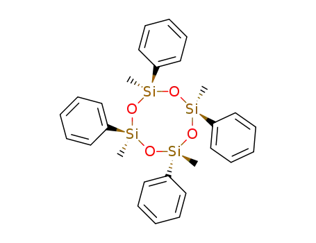 2.4.6.8'-Tetramethyl-2'.4'.6'.8-tetraphenyl-cyclotetrasiloxan