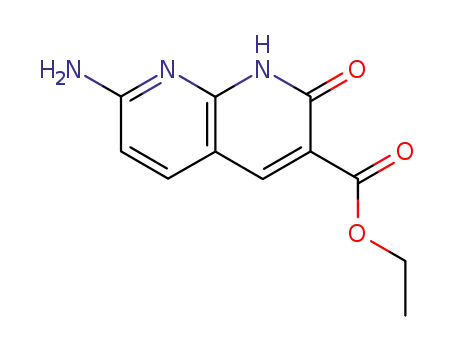 7-Amino-3-carbethoxy-1,8-naphthyridin-2(1H)-one