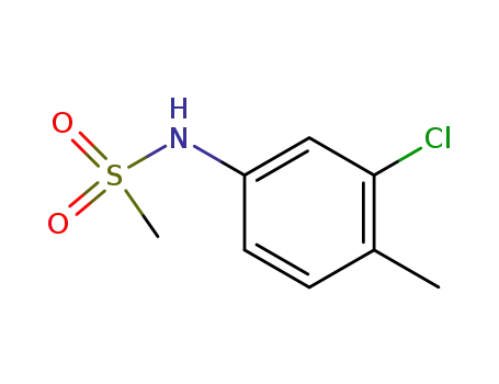 N- (3- 클로로 -4- 메틸페닐) 메탄 설 포나 미드