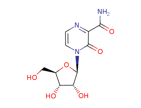 4-β-D-ribofuranosyl-3,4-dihydro-3-oxo-2-pyrazinecarboxamide,T-1106,antiviralagent,Phlebovirus