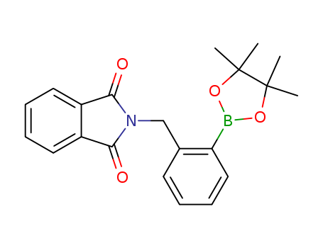 2-(2-(4,4,5,5-Tetramethyl-1,3,2-dioxaborolan-2-yl)benzyl)isoindoline-1,3-dione