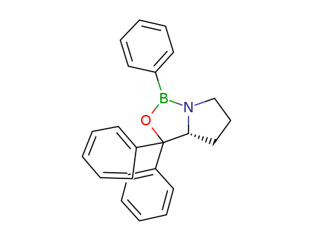 (R)-Tetrahydro-1,3,3-triphenyl-1H,3H-pyrrolo[1,2-c][1,3,2]oxaborole, 99% (R)-Phenyl oxazaborolidine  Cas no.145238-45-5 98%