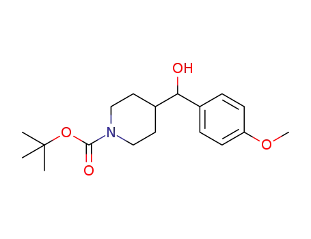 1-Boc-4-[hydroxy-(4-Methoxyphenyl)Methyl]piperidine