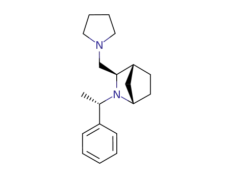 (1S,3R,4R)-3-(N-pyrrolidinyl)methyl-2-[(S)-1-phenylethyl]-2-azabicyclo[2.2.1]heptane