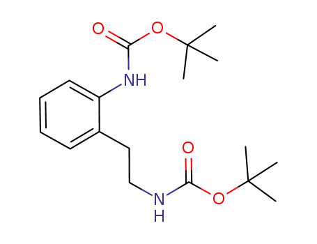 tert-butyl 2-[2-[(tert-butoxycarbonyl)amino]ethyl]phenylcarbamate