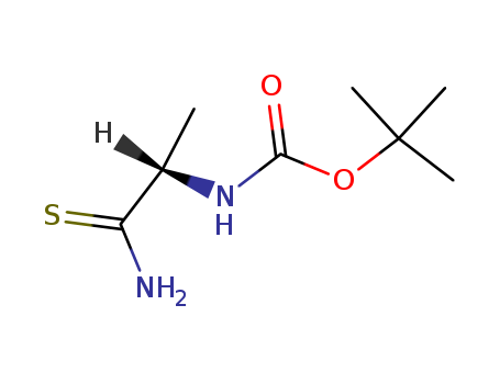 Carbamic acid, [(1S)-2-amino-1-methyl-2-thioxoethyl]-, 1,1-dimethylethyl ester