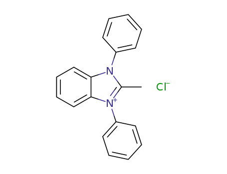 2-methyl-1,3-diphenyl-3H-benzimidazol-1-ium chloride