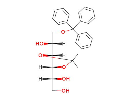 3,4-O-isopropylidene-1-O-trityl-D-mannitol