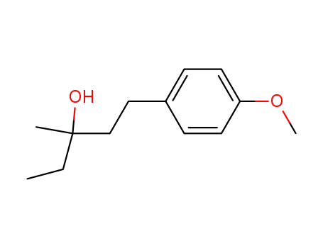 5-(p-methoxyphenyl)-3-methylpentan-3-ol