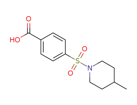 4-[(4-METHYLPIPERIDIN-1-YL)SULFONYL]BENZOIC ACID