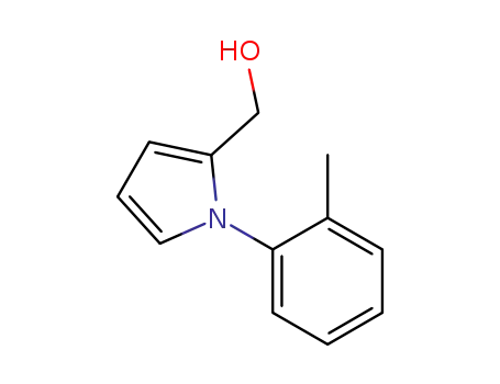 Molecular Structure of 680995-66-8 (1-(2-METHYLPHENYL)-1H-PYRROLE-2-METHANOL)
