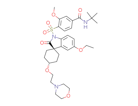 Molecular Structure of 185913-78-4 (satavaptan)