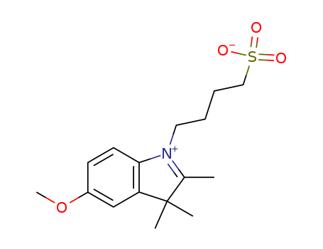 4-(5-Methoxy-2,3,3-trimethyl-3H-indol-1-ium-1-yl)butane-1-sulfonate