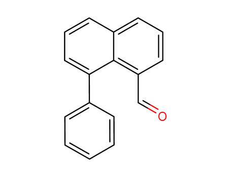 Molecular Structure of 56432-22-5 (8-Phenylnaphthalene-1-carboxaldehyde)