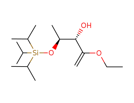(3S,4S)-2-Ethoxy-4-triisopropylsilanyloxy-pent-1-en-3-ol