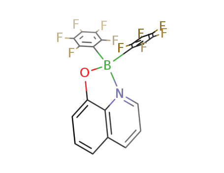 bis(pentafluorophenyl)borinic acid quinolyl ester