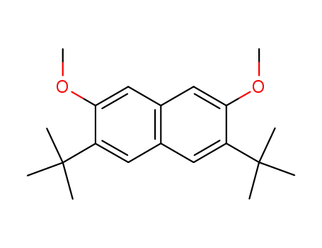 Molecular Structure of 274911-44-3 (2,7-di-t-butyl-3,6-dimethoxynaphthalene)